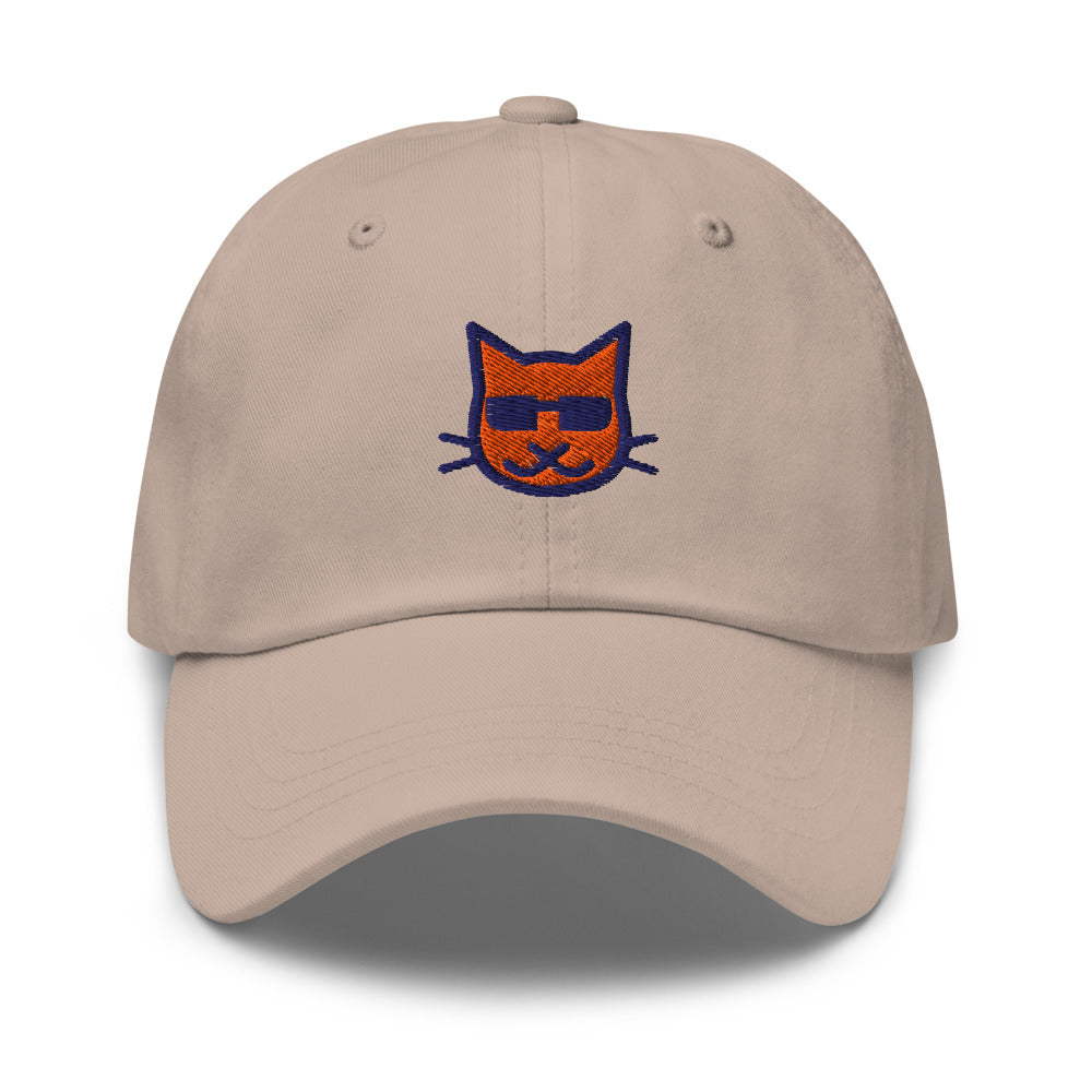 Kitty dad hat in Stone