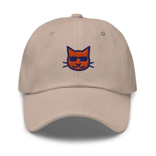 Kitty dad hat in Stone